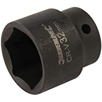 Silverline 826021 Vaso de Impacto Hexagonal Métrico de 1-2&quot-- 32 mm Tamaño